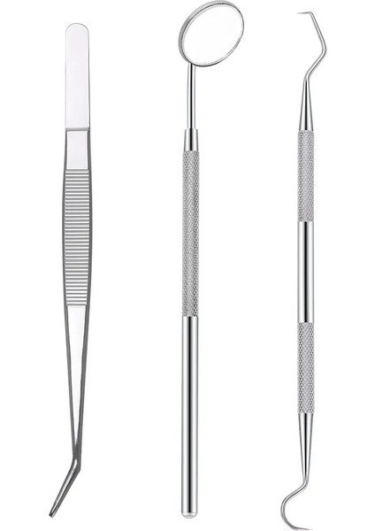 Azdent Diş Temizleme Alet Seti Paslanmaz Çelik Malzeme Diş Temizleme Beyazlatma Temel Bakım Için (Yurt Dışından) fiyatları