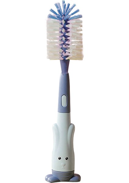 Emzik Şişe Fırça Seti Bebek Temizleme Seti Silikon Bardak Fırça Temizleme Aracı (Yurt Dışından)