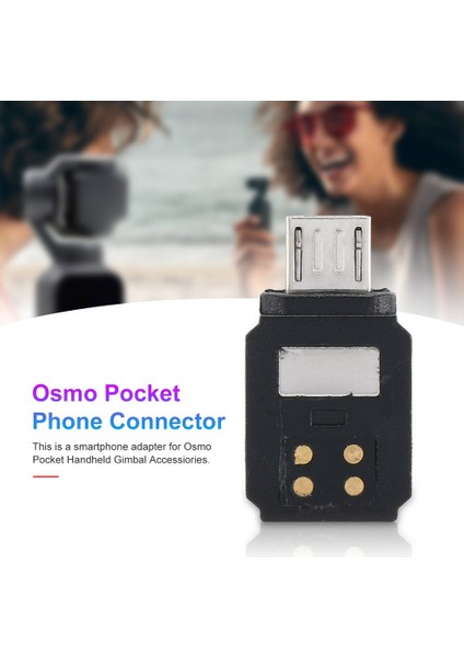 Djı Osmo Cep El Gimbal Için Android Type-C Ios Için Ha Akıllı Telefon Adaptörü (Yurt Dışından)