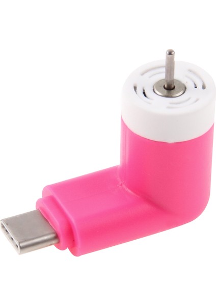 Otg Işlevli Cep Telefonları Için Iki Yapraklı Moda USB 3.1 Tip-C Bağlantı Noktalı Mini Fan (Yurt Dışından)