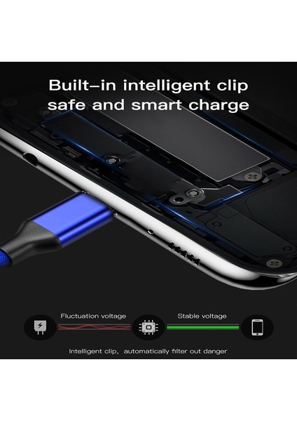 USB C Tipi Kablo Xiaomi Redmi Için Not 7 USB C Kablosu Samsung S10 S9 S8 Artı Hızlı Şarj Kablosu Usbc Cep Telefonu Şarj Kablosu (Yurt Dışından)