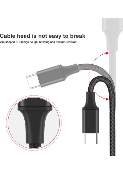 USB C Tipi Kablo Xiaomi Redmi Için Not 7 USB C Kablosu Samsung S10 S9 S8 Artı Hızlı Şarj Kablosu Usbc Cep Telefonu Şarj Kablosu (Yurt Dışından)
