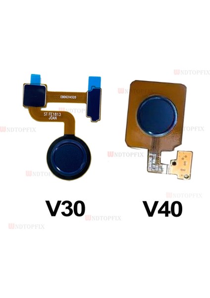 Lg V30 V40 Ana Düğme Parmak Izi Dokunmatik Kımlık Sensörü Flex Kablo Şerit Yedek Parçalar Lg V30 Parmak Izi Flex Kablo (Yurt Dışından)
