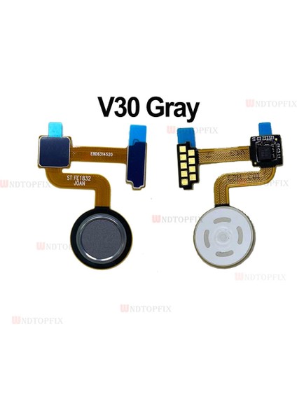 Lg V30 V40 Ana Düğme Parmak Izi Dokunmatik Kımlık Sensörü Flex Kablo Şerit Yedek Parçalar Lg V30 Parmak Izi Flex Kablo (Yurt Dışından)