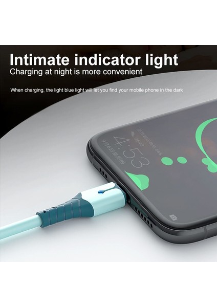 3A Tip C USB Kablosu Samsung S10 Xiaomi Redmi Not 5 Pro Android Telefon Hızlı Veri Şarj Cihazı USB Tel Kablosu Silikon Kablo (Yurt Dışından) fırsatları