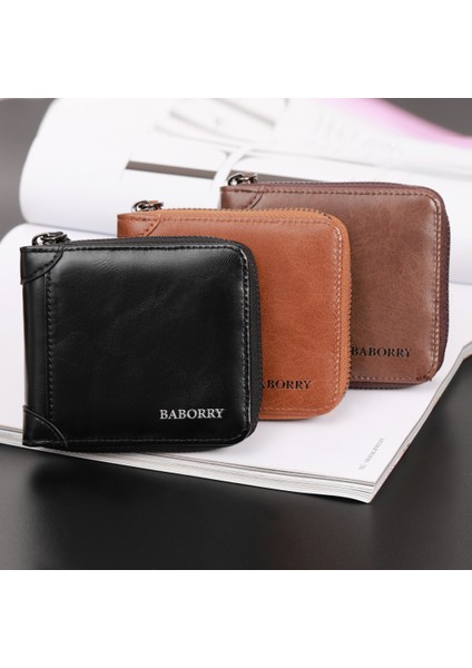 Bozuk Para Cüzdanı Erkek Cüzdan Koreli Erkek Kısa Cüzdan Fermuarlı Pu Cüzdan Bozuk Para Cüzdanı (Yurt Dışından) modelleri