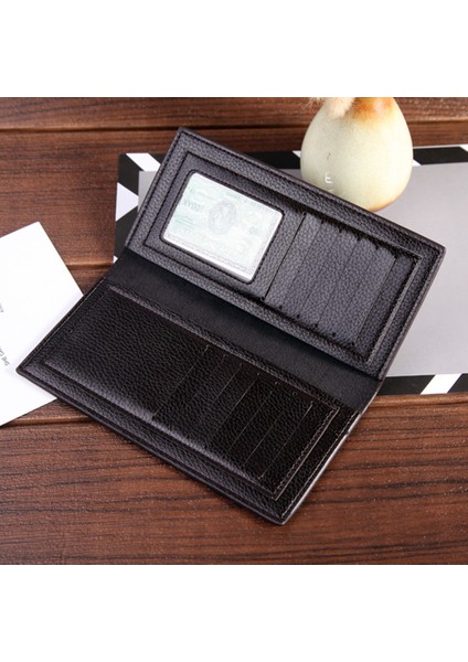 Erkekler Iş Rahat Uzun Cüzdan Taşınabilir Çok Fonksiyonlu Çanta (Yurt Dışından) fırsatları