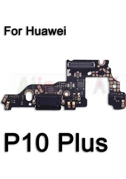 USB Şarj Aleti Kurulu Bağlantı Noktası Konnektörü Mic Dock Esnek Şarj Kablosu Için Huawei P30 P40 Pro P8 P9 P10 Lite 2017 Artı (Yurt Dışından)