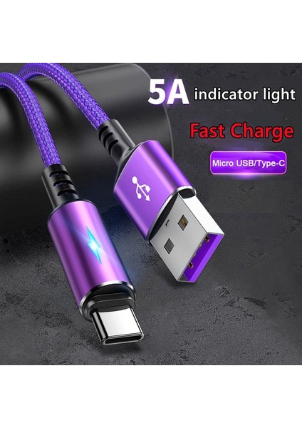5A Gösterge Verileri USB Kablosu iPhone Için Şarj Kablosu Android/telefon/tip C/xiaomi/huawei/samsung/ipad Şarj Kablosu (Yurt Dışından) fiyatları