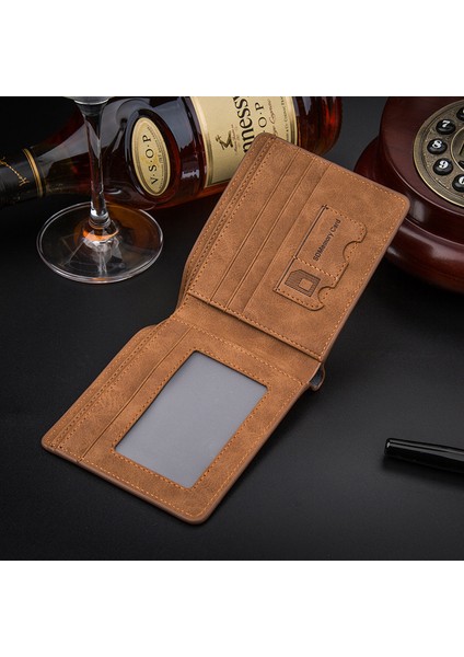 Erkek Kısa Cüzdan Retro Gündelik Gençlik Öğrencileri Moda Kişilik Cüzdan Fabrikası Doğrudan Satış Noktası (Yurt Dışından) fırsatları