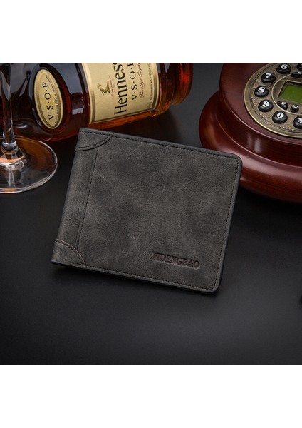 Erkek Kısa Cüzdan Retro Gündelik Gençlik Öğrencileri Moda Kişilik Cüzdan Fabrikası Doğrudan Satış Noktası (Yurt Dışından) indirimleri