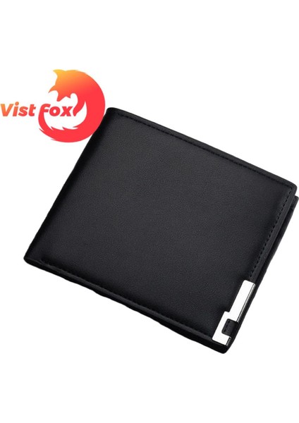 Vist Fox Bozuk Para Cüzdanı Pürüzsüz Yüzeyli Ince Dokulu Cüzdan Kredi Kartı Cüzdanı (Yurt Dışından)