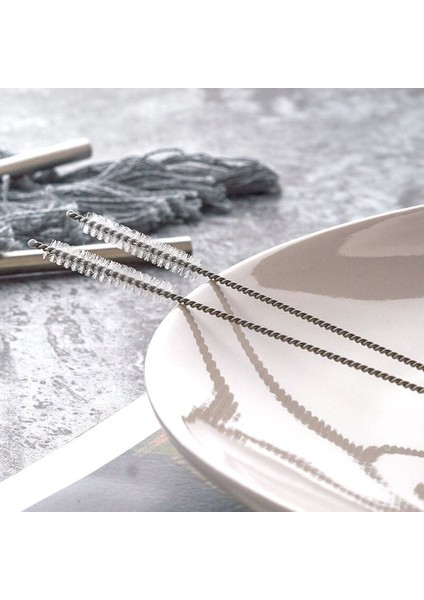 Küçük Boy Saman Temizleme Fırçası Paslanmaz Çelik Yıkama Içme Borusu Saman Fırçası-Simli (Yurt Dışından) modelleri