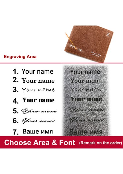 Yeni Kısa Erkek Cüzdan Adı Kazınmış Kart Tutucu Klasik Erkek Cüzdan Para Cebi Fermuar ile Moda Buzlu Ince Erkek Çantalar (Yurt Dışından) fırsatları