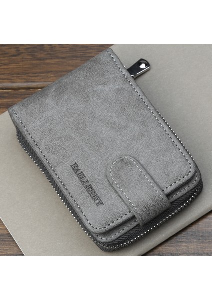 Erkekler Kısa Stil Toka Tasarım Cüzdan Çok Fonksiyonlu Para Kesesi (Yurt Dışından) modelleri