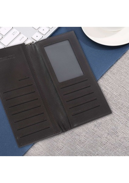 Deabolar Moda Ince Erkek Çanta Pu Cüzdan Ince Stil Cüzdan Çanta Debriyaj Kart Tutucu ile Kahverengi (Yurt Dışından) fiyatları