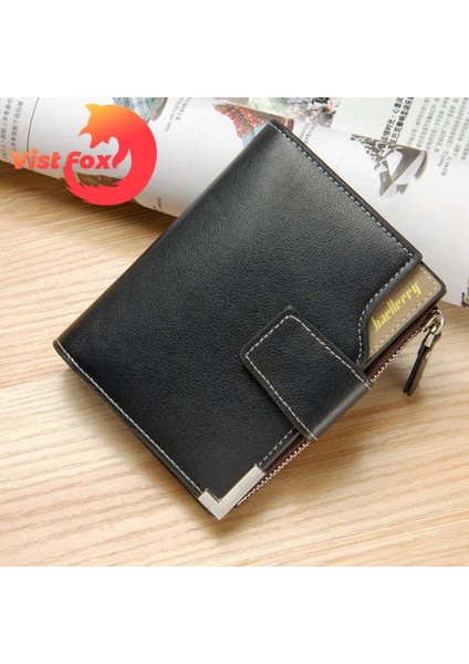 Vist Fox Kredi Kartı Cüzdanı Aşınmaya Dayanıklı Üç Katlı Birçok Kart Yuvası Çanta (Yurt Dışından) indirimleri