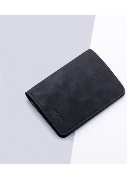 Düz Renk Erkek Kısa Cüzdan Kanvas Sikke Çanta Cüzdan Erkek Çanta Sikke Kese Kart Sahibinin Kısa Dikey Kanvas Buzlu Debriyaj (Yurt Dışından) modelleri