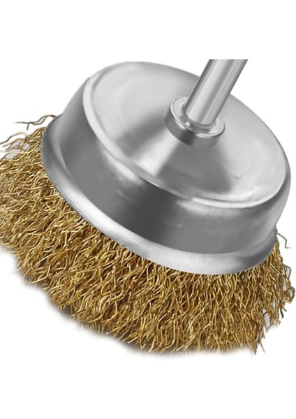 Matkap Için Tel Fırça 1/4 Inç Matkap Aparatı Kaba Kıvrımlı Fırça 12 Parça Tel Fırça Seti (Yurt Dışından) modelleri