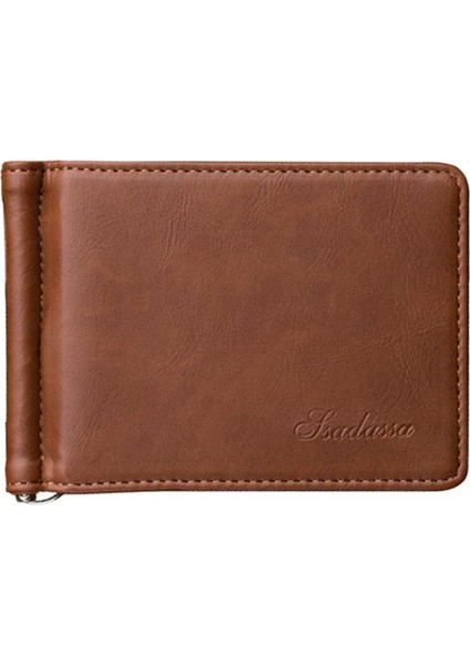 Beyefendi Vintage Zarif En Kaliteli Pu Deri Erkek Cüzdan Çoklu Kart Pozisyon Bozuk Para Cüzdanı Basit Düşük Anahtar Kısa Cüzdan Erkekler Için (Yurt Dışından)