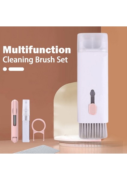 【eğlenceli Canlı】 7-In-1 Bilgisayar Klavye Temizleyici Fırça Seti Kulaklık Temizleme Kalemi Kulaklık Klavye Temizleme Araçları Temizleyici Klavye Tuş Çektirme Kiti (Yurt Dışından) fiyatları