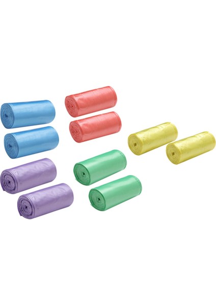 10 Rulo Çöp Torbaları Kalın Çöp Torbaları Mutfak Çöp Torbası Gübrelenebilir Torbalar Mutfak Banyo Ofis Için Çöp Torbaları (Yurt Dışından)