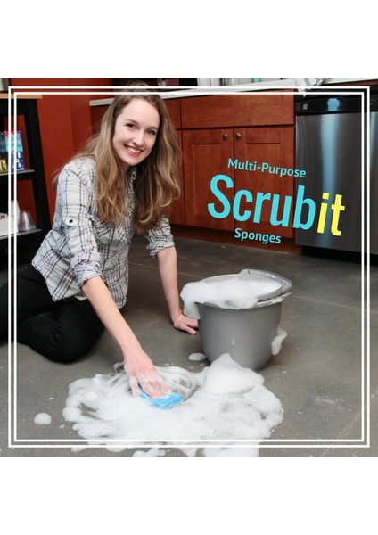 Eıtgzwas 2020 12 Paket Çizilmez Selüloz Ovma Süngeri Kapok Pamuk Bulaşık Yıkama Fırçası, Çift Taraflı Bulaşık Yıkama Süngeri Mutfak Için (Yurt Dışından) fırsatları