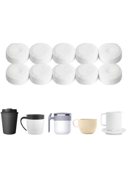 10 Adet Kahve Makinesi Temizleme Tableti Efervesan Tablet Kireç Çözücü Madde (Yurt Dışından) modelleri