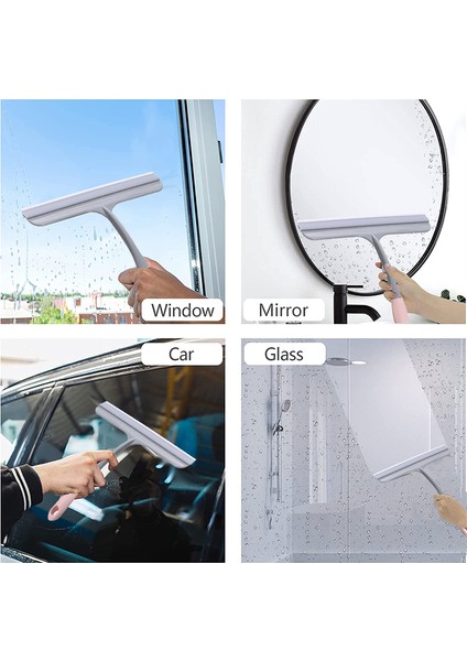 Silikon Kaymaz Pencere Kazıyıcı Çok Fonksiyonlu Banyo Ev Güçlü Temizlik Cam Silecek Temizleyici Temizleme Araçları (Yurt Dışından) fırsatları