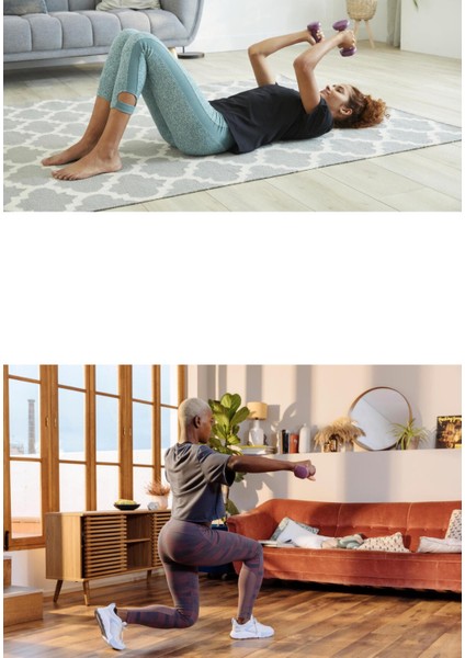 Domyos Dambıl - 2 x 1,5 kg - Fitness Hafif Antrenman / Pilates