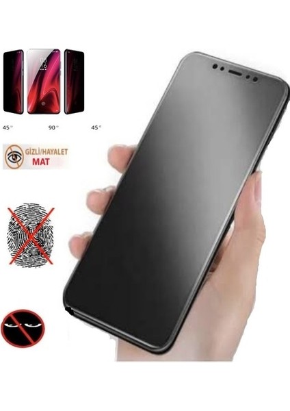 Samsung Galaxy S7 Edge Mat Hayalet Ekran Koruyucu Seramik Ekran