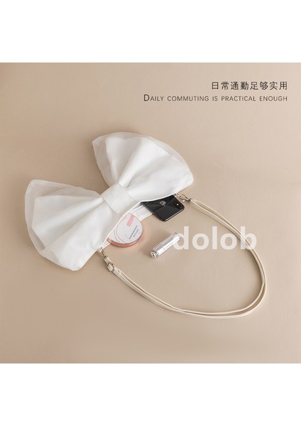 Ilkbahar ve Yaz Yeni Internet Ünlüleri Fiyonklu Küçük Çanta, Modaya Uygun Niş Tasarımlı Kanvas Çanta, Fotoğraf Aksesuarları, Crossbody Kadın Çantası (Yurt Dışından) fırsatları