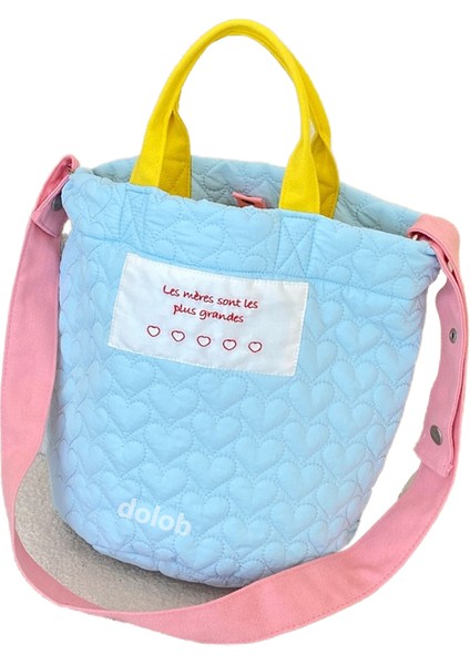Aynı Stil Çanta 2023 Yeni Büyük Kapasiteli Mor Çanta Crossbody Çanta Anne Çantası (Yurt Dışından)