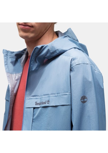 Packable Summer Benton Erkek Mavi Kapüşonlu Mont fırsatları