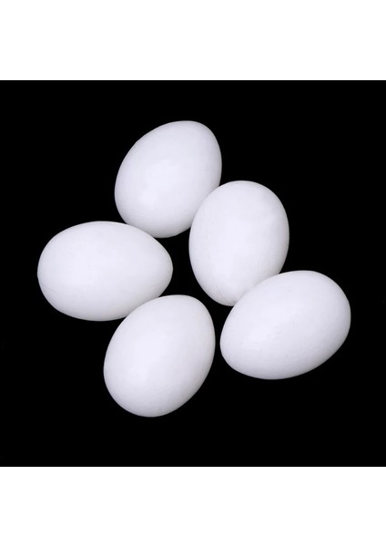 5pcslot Güvercin Yanlış Yumurta Kuluçka Yetiştiriciliği Malzemeleri Için Dolgulu Plastik Simülasyon (Yurt Dışından)