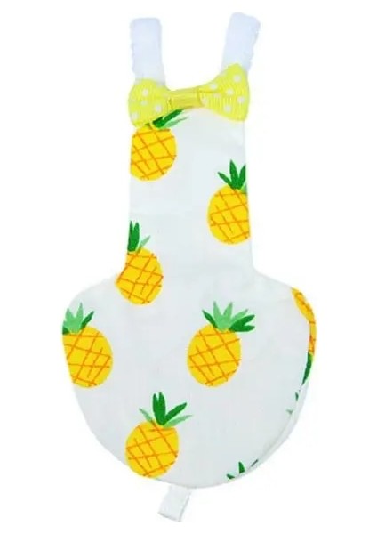 Ananas Tarzı Xs Beden Kuş Papağan Bezi Papağan Güvercinler Orta Büyük Pet Kuşlar Uçuş Takım Elbise (Yurt Dışından) fırsatları