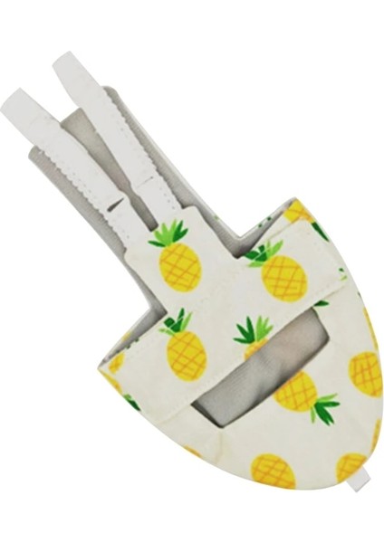 Ananas Tarzı M Beden Papyon ile Xs Papağan Bezi Sevimli Renkli Meyve Çiçek Papağan Güvercinler Pet Kuşlar Yıkanabilir Uçuş Takım Elbise (Yurt Dışından) fırsatları