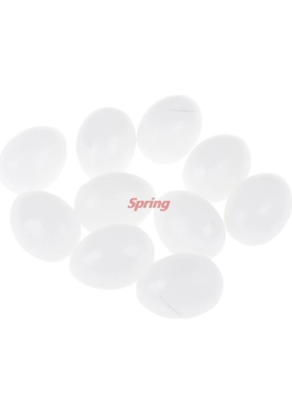 Yeni Sahte Yumurtalar Plastik Güvercin Yumurtası Katı Güvercin Sahte Yumurta Güvercin Kuluçka Malzemeleri 2.5cm x 3.5cm (Yurt Dışından) fiyatları