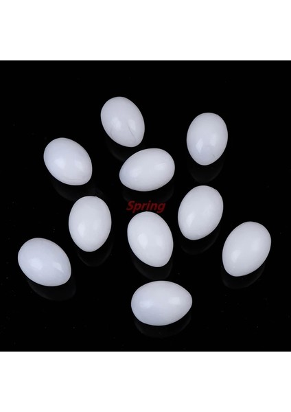 Yeni Sahte Yumurtalar Plastik Güvercin Yumurtası Katı Güvercin Sahte Yumurta Güvercin Kuluçka Malzemeleri 2.5cm x 3.5cm (Yurt Dışından) fırsatları