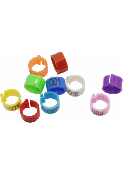 Koyu Mavi Stil Kuş Klipsi Halkası Plastik Dijital Işaretleme Papağan Güvercinleri Işaretleme Halkası No. (Yurt Dışından) fiyatları