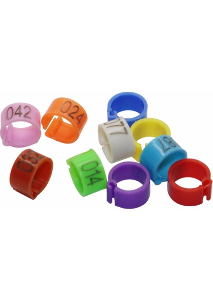 Koyu Mavi Stil Kuş Klipsi Halkası Plastik Dijital Işaretleme Papağan Güvercinleri Işaretleme Halkası No. (Yurt Dışından) fırsatları