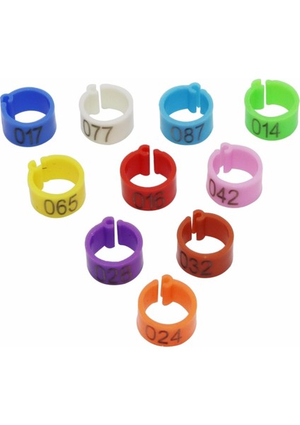 Koyu Mavi Stil Kuş Klipsi Halkası Plastik Dijital Işaretleme Papağan Güvercinleri Işaretleme Halkası No. (Yurt Dışından) indirimleri