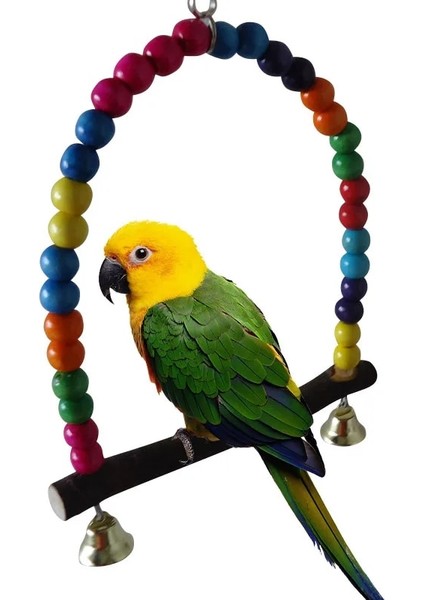 G Tarzı 1 Takım Kuş Oyuncakları Papağan Levrek 4 Katmanlı Aşamaları Oyuncaklar Doğal Ahşap Döner Merdiven Kuş Parakeet Kafesi Kuşlar Aksesuarları (Yurt Dışından)