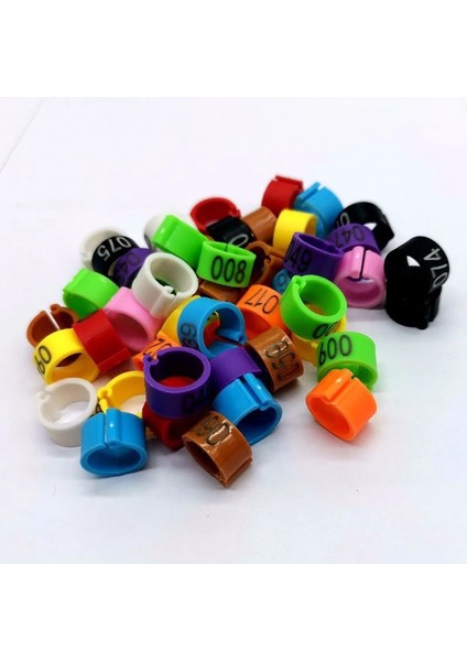 B Tarzı NO.001~100 Kuş Ayakları Klips Halkaları Iç Çap 8mm Genişlik Halkası Güvercin Güvercin Bıldırcın Ayak Halkası Hayvan Taşıyıcı (Yurt Dışından) fiyatları