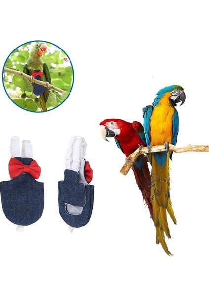 Resim Stili Olarak Xl Beden Kuş Papağan Bezi Uçuş Takım Bezi Papağan Güvercinleri Orta Büyük Pet Kuş Giysileri Pet Adanmış Ürünler (Yurt Dışından)