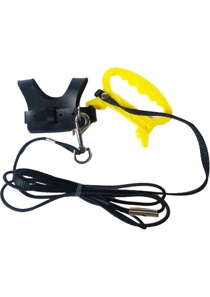 Sarı Stil L Beden Anti-Bite Uçan Bant Pet Kuş Papağan Deri Koşum Kurşun Tasma Outdoortraining Halat Kemer Siyah Kırmızı Sarı (Yurt Dışından) indirimleri