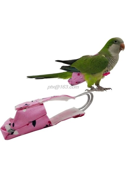 Bir Stil M Beden Papyon ile Papağan Bezi Sevimli Renkli Meyve Çiçek Papağan Güvercinler Küçük Orta Büyük Pet Kuşlar Uçuş Takım Elbise Yıkanabilir (Yurt Dışından) fırsatları