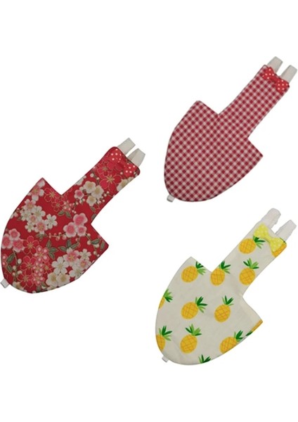 Ananas Tarzı S Beden Papyon ile Xs Papağan Bezi Sevimli Renkli Meyve Çiçek Papağan Güvercinler Pet Kuşlar Uçuş Takım Elbise (Yurt Dışından)