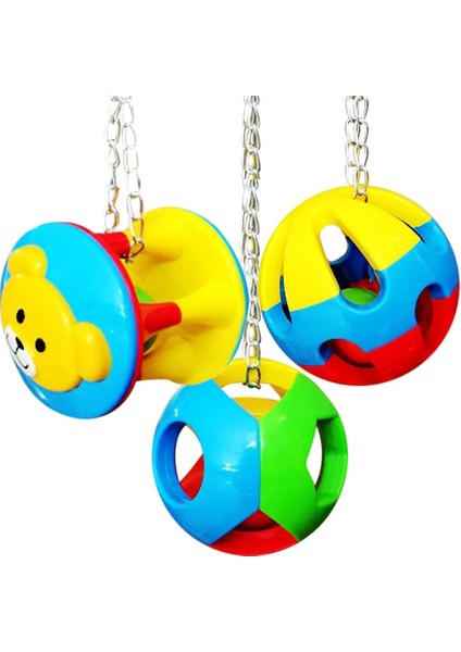 Top 3 Tarzı Pet Kuş Isırıkları Oyuncak Papağan Çiğneme Topu Oyuncaklar Papağanlar Salıncak Kafesi Asılı Papağan Brinquedos Kuşlar Oyuncak Kuş Malzemeleri (Yurt Dışından) fiyatları