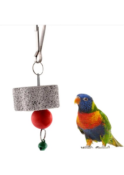 Yeşil Stil Papağan Ağız Taşlama Taşı Kafes Oyuncak Molar Taş Muhabbet Kuşu Papağan Oyuncak Mineral 4cm Papağan Ağız Taşlama Taşı (Yurt Dışından) fiyatları